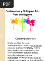 Contemporary Philippine Arts From The Regions