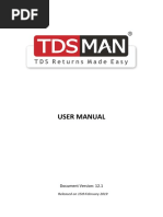 User Manual: Document Version: 12.1