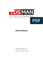 User Manual: Document Version: 12.1