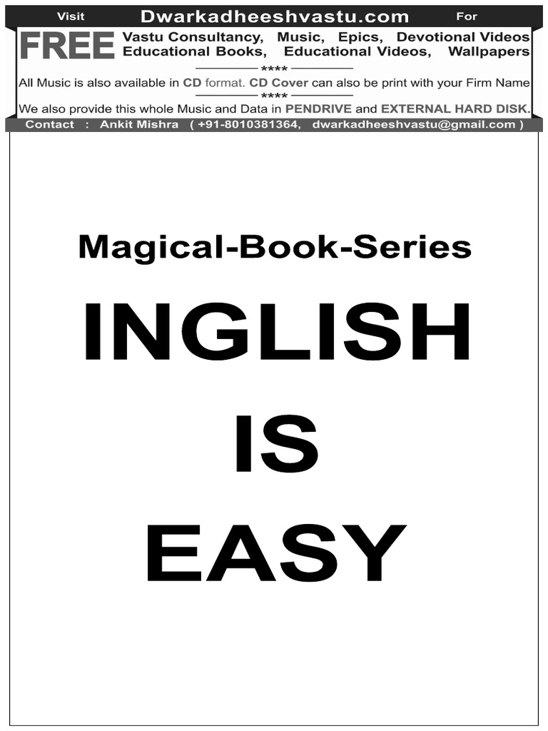 English Is Easy PDF | PDF