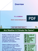 P. S. Kannan: Training Section, Regional Meteorological Centre, Chennai