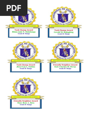 Task Champ Award