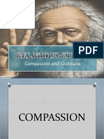 Compassion and Gratitude