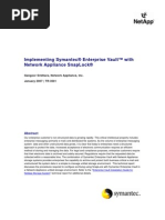 Download Implementing Symantec EV With NetApp Snaplock by pc2871 SN41506578 doc pdf