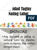 Dignidad Taglay Nating Lahat