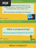 Introducción A Python