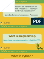 Introducción A Python