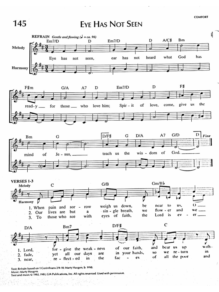 Eye Has Not Seen Hurd