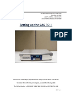 CAS PD-II Installation