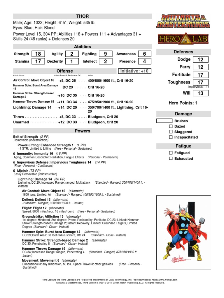 Mutants And Masterminds 3e Pdf Free