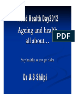 Ageing and Health