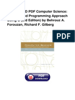 PDF Computer Science: A Structured Programming Approach Using C (3rd Edition) by Behrouz A. Forouzan, Richard F. Gilberg