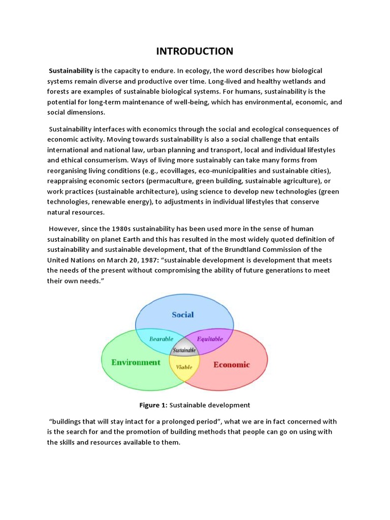 Sustainable Architecture | PDF | Sustainability | Environment