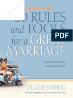 20 (Surprisingly Simple) Rules and Tools For A Great Marriage PDF