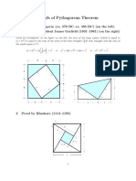 Proofs of Pythagorean Theorem