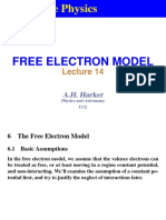 Fermi Free Electron Model