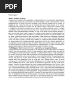 Manila - 20 Million and Rising: Lagura, John Rhey 11809922 AB-POM Reaction Paper