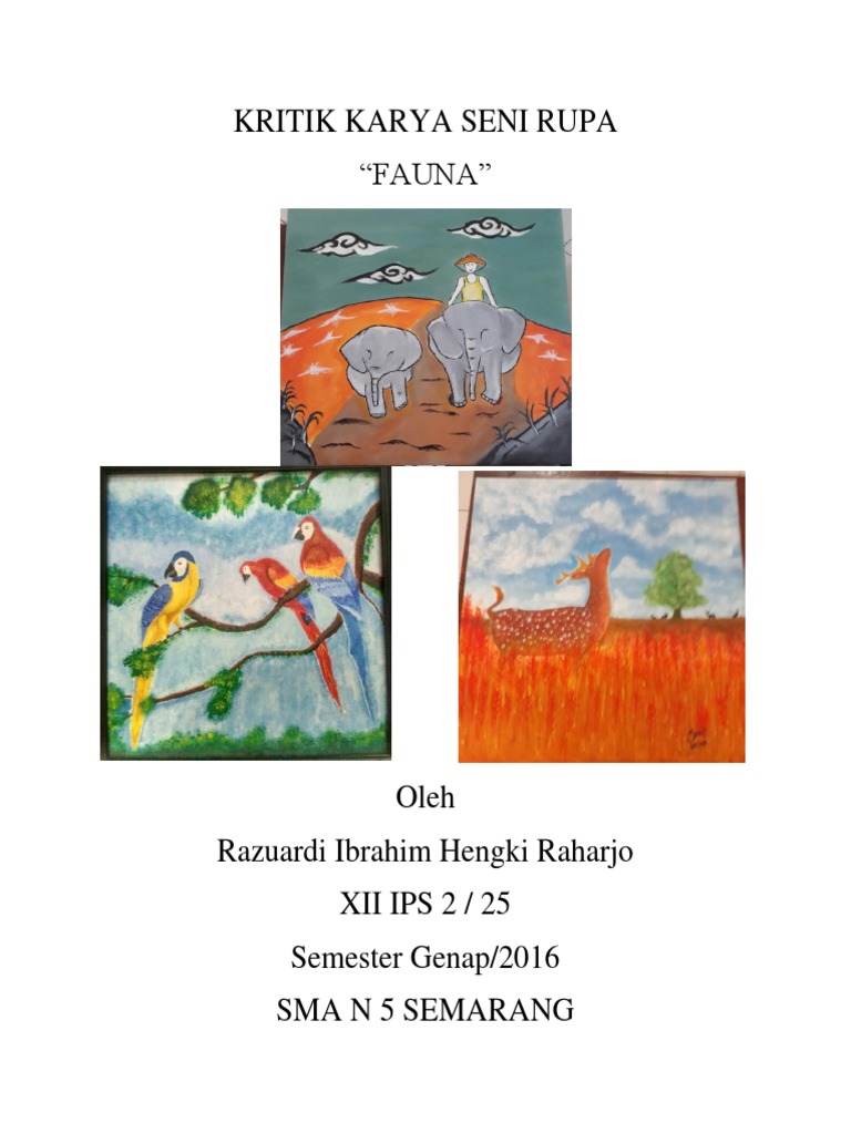 Kritik Karya Seni Rupa PDF