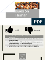 Issues On Human Develop Ment