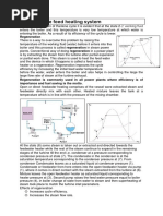 Regenerative Feed Heating System: Regeneration