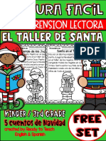 EasyReadingforReadingComprehensioninSpanishSantasWorkshopFreeSet