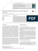 Evaluation of the Welfare of Cattle Housed in Outdoor Feedlot Pens1