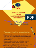 Etika Dan Hukum Dlm Prkt Kep.profesional 2019