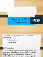 Dangers of Protein Deficiency