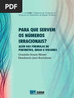 Simposio Nordeste Para Que Servem Os Numeros Irracionais