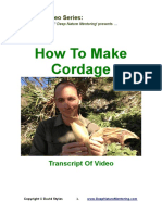 How To Make Cordage