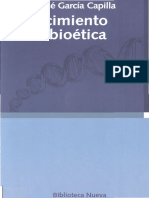 Garcia Capilla, Diego Jose - El Nacimiento de La Bioetica (Bibliotecanueva) PDF