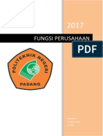 Fungsi Perusahaan