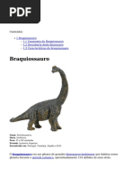 O Braquiossauro