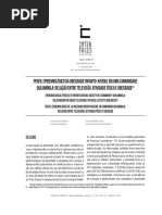 Perfil Epidemiológico Da Obesidade Infantojuvenil Numa Comunidade Quilombola- Relação Entre Televisão, Atividade Física e Obesidade