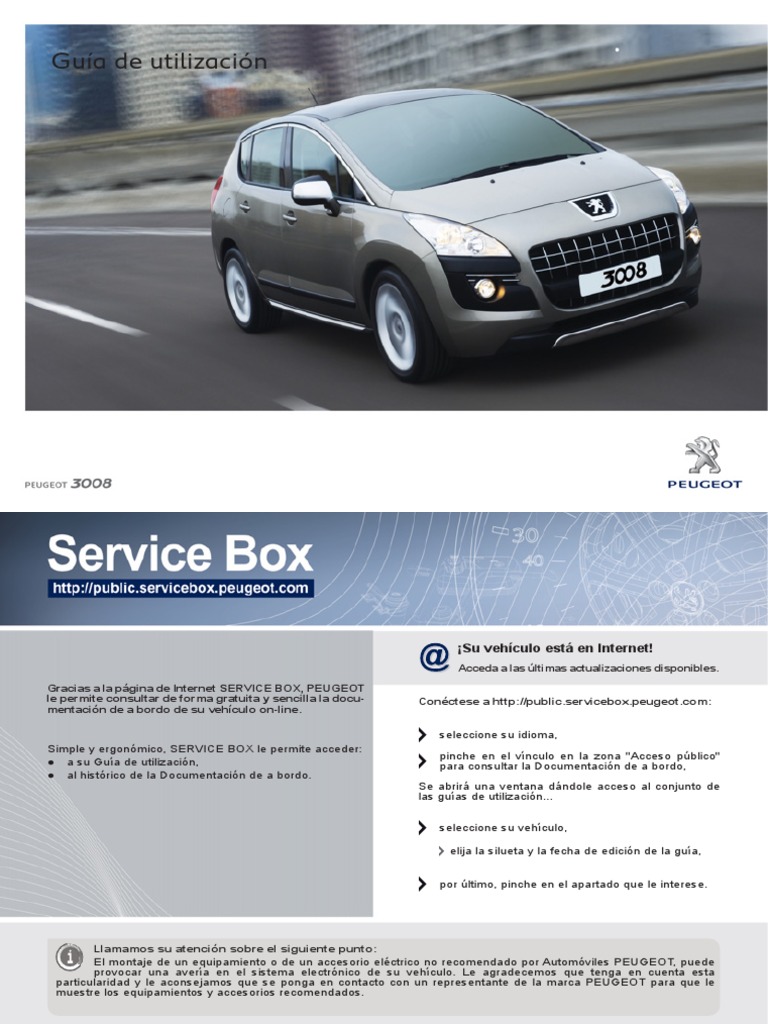 Fix Your Peugeot 3008 Today! The Pdf Manual You Need Is Here! - 7819ksg
