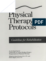 Physical Therapy Protocols