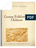 Cantos Folkloricos Chilenos - Violeta Parra