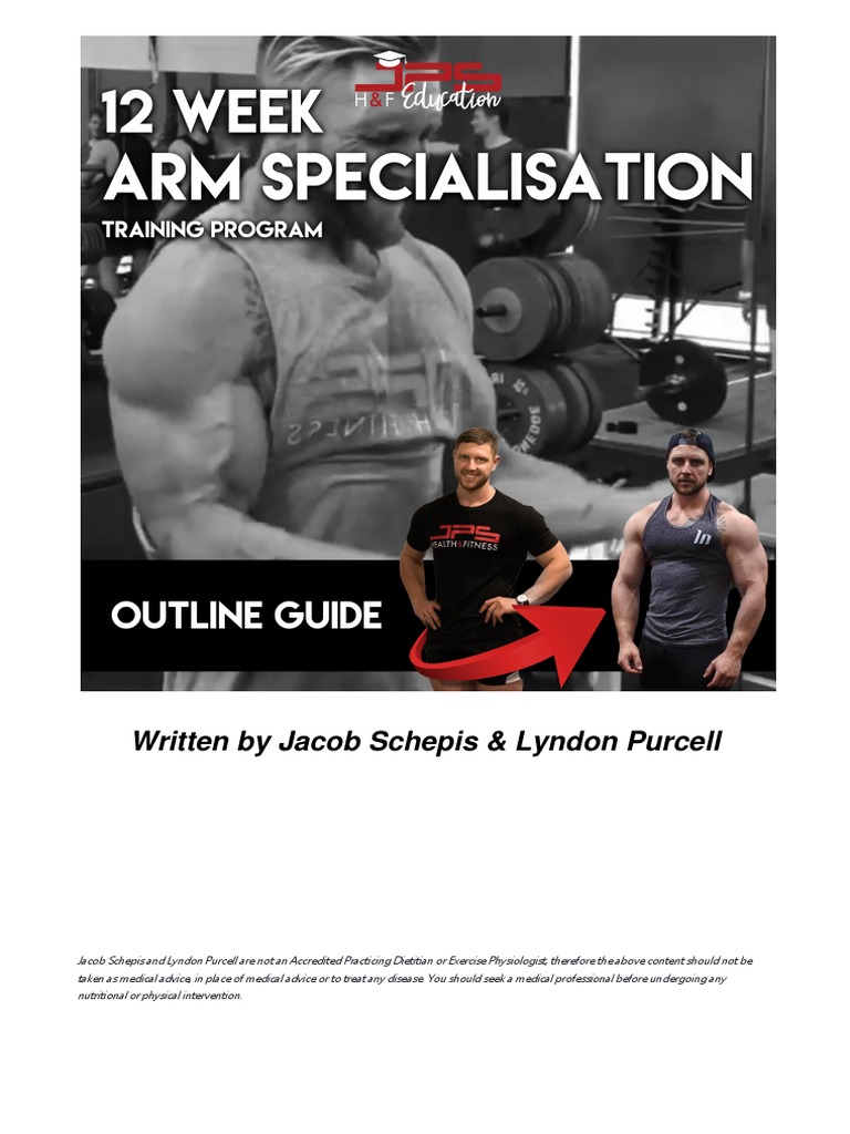 Arm Specialization Training Program | PDF | Aerobic Exercise ...