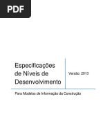 Fórum BIM - Especificações de Nível de Desenvolvimento (2013, Guia, Tradução LaBIM-SC)
