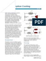 Absorption Cooling: Datasheet 07 FEB 2012