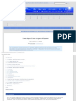 Tutoriel Algorithmes Génétiques
