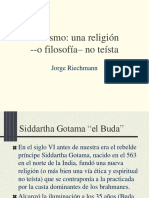 Budismo Una Religión No Teísta