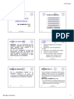 Estadistica Industrial 1 PRUEBA DE HIPOTESIS PDF