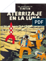 17-Tintin - Aterrizaje en La Luna