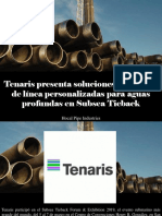 Hocal Pipe Industries - Tenaris Presenta Soluciones de Tubería de Línea Personalizadas Para Aguas Profundas en Subsea Tieback