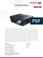 Lightstream Wxga 1280X800 Projector: True-To-Life Color in Any Light