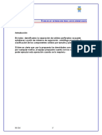 La Teoria Del Sistema para Limpieza de Lodos Densificados