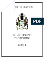 Ministry of Education: Integrated Science Teacher'S Guide Grade 9