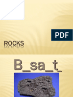 Types of Rocks T