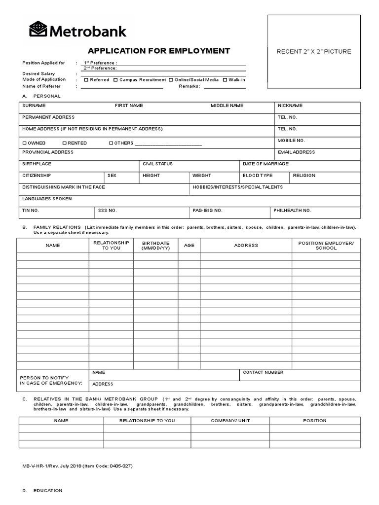 Consolidated Application Documents (Jan 2019) - 1 | PDF | Personally ...